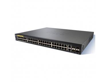 Коммутатор CiscoSB SF350-48MP-K9-BR