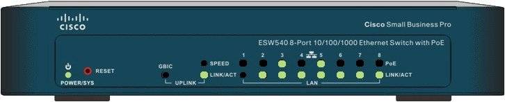 Коммутатор CiscoSB ESW-540-8P-K9