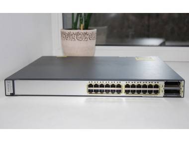 Коммутатор Cisco WS-C3750E-24TD-S