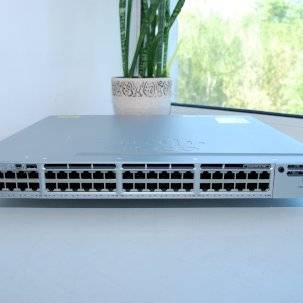 Коммутатор Cisco WS-C3850-48P-L
