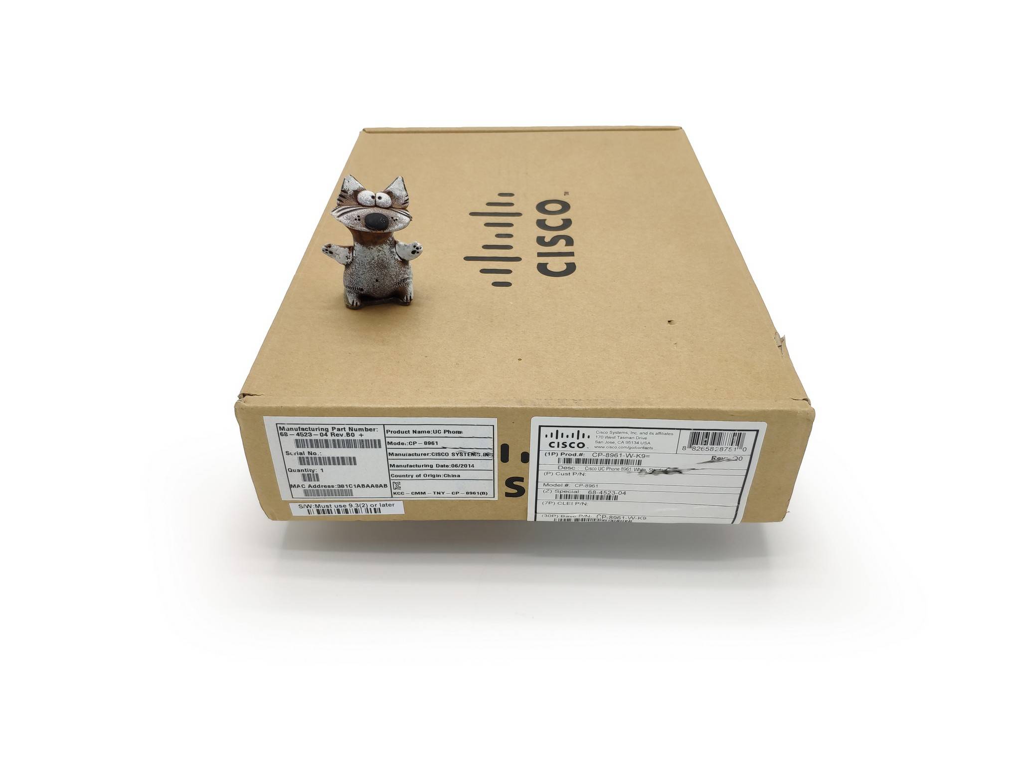 Телефон Cisco CP-8961-W-K9 | Купить в магазине Netstore.su