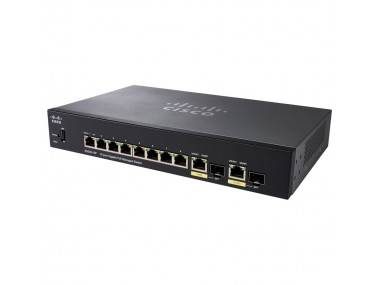 Коммутатор CiscoSB SG350-10P-K9-EU