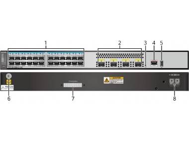 Коммутатор Huawei S5720-28X-LI-DC