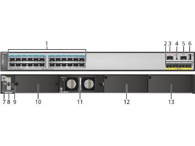 Коммутатор Huawei S5730-36C-PWH-HI