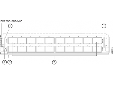 Модуль EX9200-20F-MIC