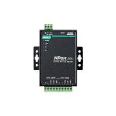 Сервер NPort 5232-T 2 port RS-422/485,10/100 Ethernt,t:-40/+70, без адаптера питания от производителя Moxa