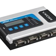 Сервер NPort 6450 4 port RS-232/422/485 secure device server, 12-48V, Power Adapter от производителя Moxa