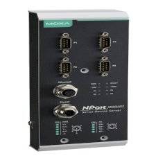 Сервер NPort 5450AI-M12-CT 4-port 3 in 1 Device Server w/ M12 Connector (Ethernet, power input), Co от производителя Moxa