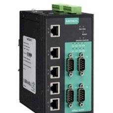 Асинхронный сервер NPort S8455I 4 RS-232/422/485 ports, 5 10/100M Ethernet ports, 2KV Isolation Protection, 12-48 VDC, 0 to 60°C