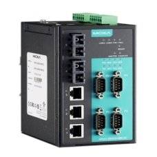 Асинхронный сервер NPort S8455I-SS-SC-T 4 port RS-232/422/485, 3 x 10/100 Ethernet, 2 x 100SM Fiber, SC, 12-48 V