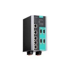 Асинхронный сервер NPort S9450I-HV-T 4-port RS-232/422/485 rugged device server, 5 10/100M Ethernet ports, 88-300 VDC or 85-264 VAC, t: -40/85 от производителя Moxa