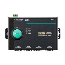 Преобразователь MGate MB3480 4 Port RS-232/422/485 Modbus TCP to Serial Gateway от производителя Moxa
