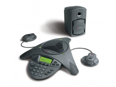 Конференц-телефон Polycom SoundStation VTX 1000 + Subwoofer без доп.микрофонов 2200-07500-122