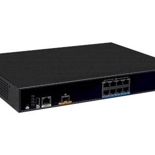 Qtech QSR-1920-12-AC Мультисервисный маршрутизатор, 1 порт USB 2.0, 1 порт RJ-45 (консоль), 1 порт 1000Base-X (SFP) WAN, 8 портов 10/100/1000Base-T LAN, 2 слота для модулей расширения MX9, встроенный БП