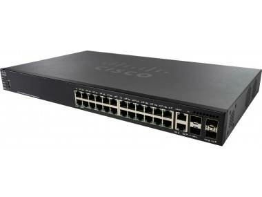 Коммутатор CiscoSB SG350X-24MP-K9-EU